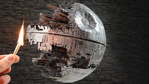 How to make the Death Star and destroy it with Matches Chain Reaction