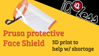 COVID: Stackable Prusa Face Shield RC3