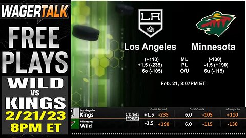 NHL Predictions and Picks Tonight | Minnesota Wild vs Los Angeles Kings Betting Advice February 21
