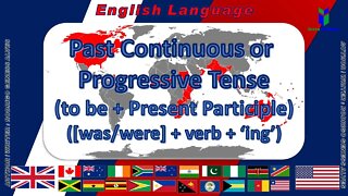 Past Continuous or Progressive - Indicative Mood - Verbs