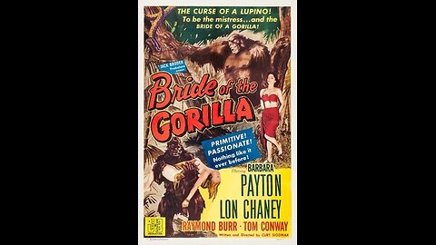Trailer - Bride of the Gorilla - 1951