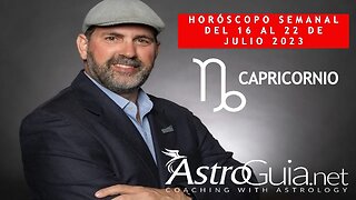 ♑ #CAPRICORNIO - #Horóscopo Semanal - Julio 16 al 22 del 2023 - 💥 PELIGRO 💥