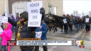 March in remembrance of Martin Luther King Jr.