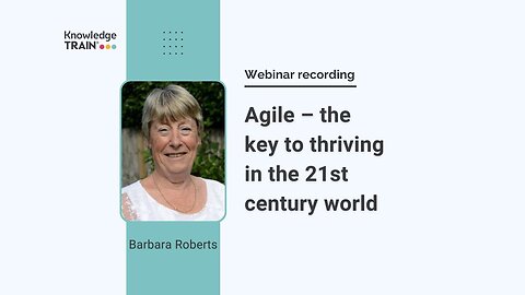 Webinar - Agile Estimation: The Art of Balancing Precision and Uncertainty with Barbara Roberts