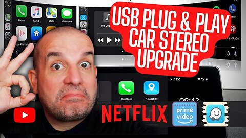 Get NETFLIX on your STANDARD car stereo? | USB AI Android Box Review