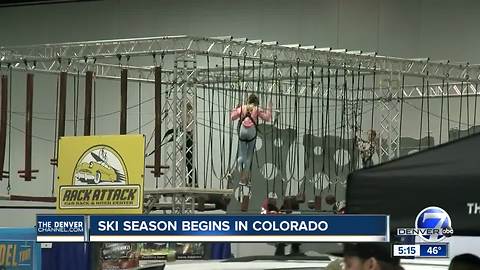 Ski season begins in Colorado