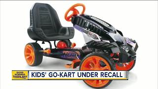 Nerf Battle Racer go-karts recalled after steering wheel falls off, cuts child's face