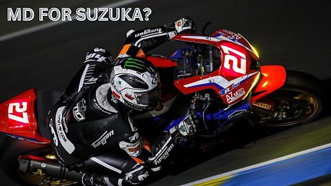 MICHAEL DUNLOP TO RACE IN SUZUKA 8 HOURS?