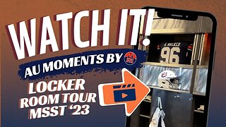 Tour the Auburn Football Locker Room | MISSISSIPPI STATE | 4K VIDEO