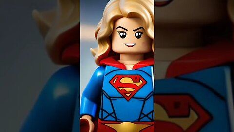 Beautifull Supergirl Lego #shorts#shortvideos#Supergirl#Lego