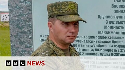 Russian general killed in Ukraine, official confirms – BBC News