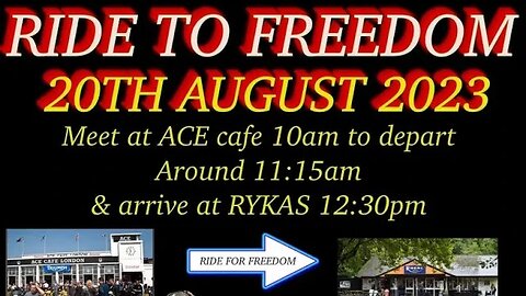 Ride For Freedom Stop ULEZ pt.2 - Rykas Cafe, Boxhill, Surrey