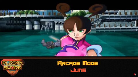Plasma Sword: Nightmare of Bilstein - Arcade Mode: June