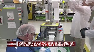 Some Ford, GM workers return to work this week