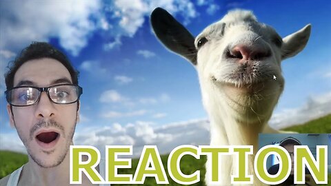 Goat Simulator : Reactions Video Games #reactions #reaction