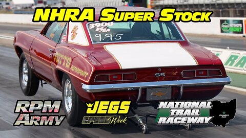 NHRA Super Stock Drag Racing JEGS SPEEDWeek National Trail Raceway