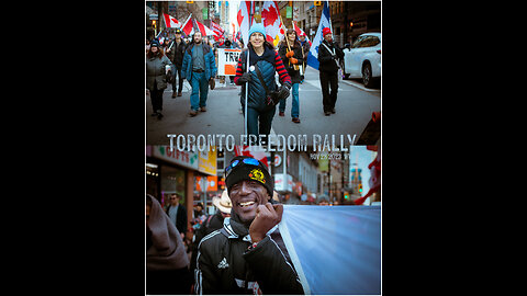 Freedom Rally Toronto November 25 2023