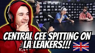 CENTRAL CEE WENT CRAZY ON LA LEAKERS! 👌