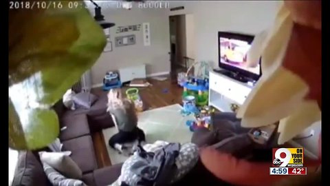 Mom surprised by babysitter's treatment of infant son caught on hidden camera