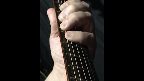 Guitar Lesson - 4 Finger Hammer-On - 3 Half Steps