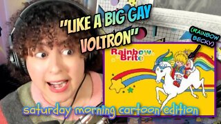 Comedian reacts to Rainbow Brite