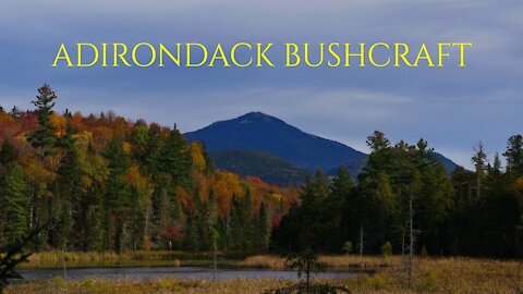 Adirondack Bushcraft - Camping at Copperas Pond