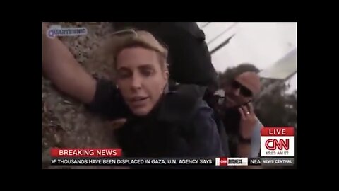 FAKE NEWS MEDIA CNN EXPOSED🎭🎤♨️📸DOING FAKE CRISIS ACTING REPORTING ISREAL WAR🃏🎪💥🎬🎤💥📹🐚💫