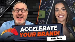 Accelerate Your Brand! with Hala Taha & Tony DUrso | Entrepreneur #marketing #linkedin