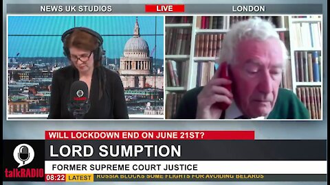Lord Sumption: "It is no surprise the British public readily released their freedoms to lockdown"