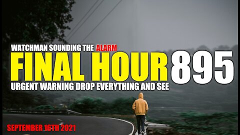 FINAL HOUR 895 - URGENT WARNING DROP EVERYTHING AND WATCH - WATCHMAN SOUNDING THE ALARM