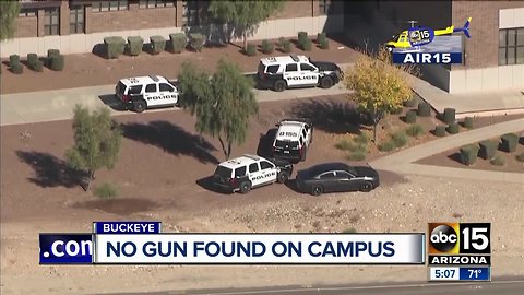 No gun found after lockout at Verrado High School