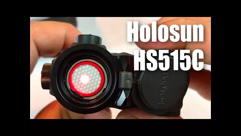 Holosun HS515C Paralow Circle with 2 MOA Red Dot Sight Optic Review