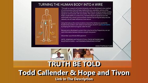 TRUTH BE TOLD - Todd Callender & Hope and Tivon