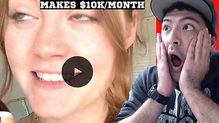 SHE MAKES $10K A MONTH WITH HER TIKTOK SIDE HUSTLE