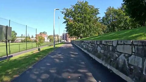Boston 4K Tour - Bike Lanes Malcolm X Park Roxbury - Top Things To Do In Boston - Best Parks Picnic