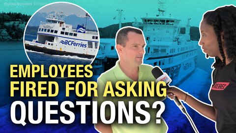 Is BC Ferries terminating unjabbed workers who have questions about their job security?