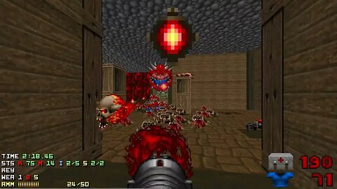 Doom 2 Triangulum Level 11 UV with 103% in 4:41