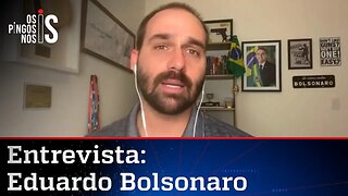 Exclusivo: Eduardo Bolsonaro fala sobre eleição nos EUA