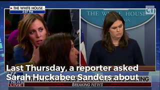 Reporter Faces Sarah’s Wrath When She Asks “Ridiculous” Question
