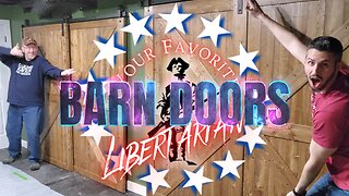 Building a Basement GYM (BARN DOORS and MORE!)