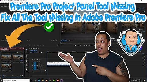 Premiere Pro Project Panel Tool Missing | Fix All The Tool Missing In Adobe Premiere Pro