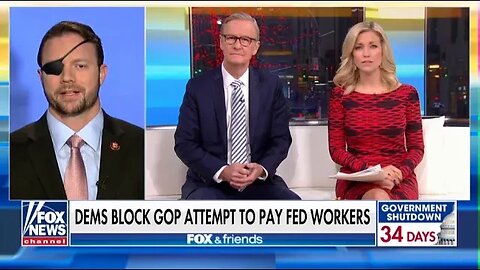 Rep. Crenshaw: House GOP Voted to Pay Federal Employees; Dems’ Opposition Says They Don’t Care