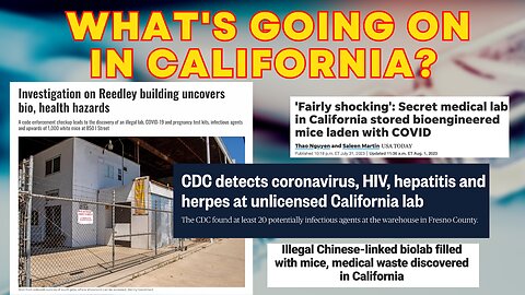 Chinese Bio-Lab in California!