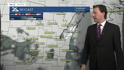 Michael Fish's NBC 26 weather forecast