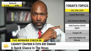 Powell To Cut & Turn On The Flood Gates | Tuesday Morning Check-In