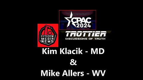 CPAC 2024 - Candidates Kim Klacik & Mike Allers Discuss Immigration, Big Tech & Domestic Issues