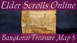 Bangkorai Treasure Map 5 [Elder Scrolls Online ESO]