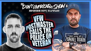 🚨VFW Postmaster Calls Police on Veteran Author - A Full Breakdown