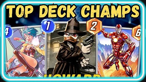 Top Deck FEARLESSLY with Howard the Duck | Marvel Snap Card Review