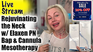 Live Rejuvenating my Neck with Elaxen PN, AceCosm Sale | Code Jessica10 Saves you 20%